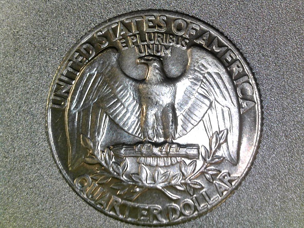 1974-P-Washington-Quarter-Posable-New-DDO-?